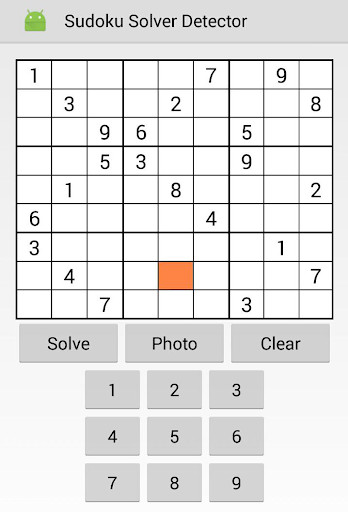 Run android online APK Sudoku Detector & Solver from MyAndroid or emulate Sudoku Detector & Solver using MyAndroid