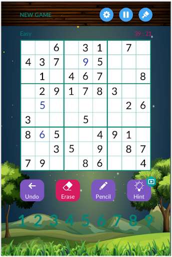 Run android online APK Sudoku Easy to Hard from MyAndroid or emulate Sudoku Easy to Hard using MyAndroid