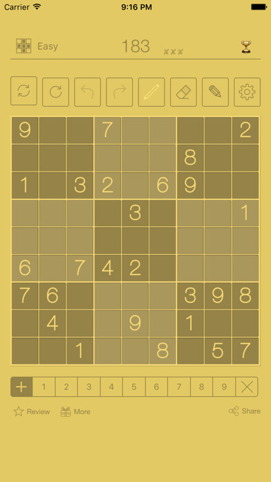 Emulate iPhone app Sudoku² Golden using MyAndroid Emulate iPhone app Sudoku² Golden using MyAndroid