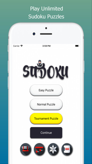 Emulate iPhone app Sudoku JA using MyAndroid
