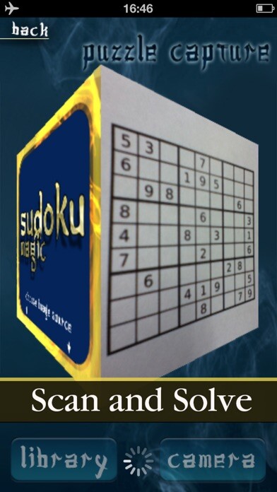Emulate iPhone app Sudoku Magic Lite Puzzle Game using MyAndroid