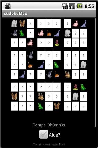 Emulate iPhone app Sudoku Max using MyAndroid