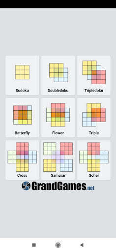Run android online APK Sudoku Multi from MyAndroid or emulate Sudoku Multi using MyAndroid
