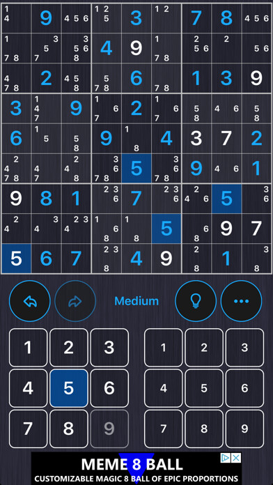 Emulate iPhone app Sudoku Oni LT using MyAndroid