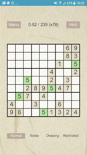 Run android online APK Sudoku Pi from MyAndroid or emulate Sudoku Pi using MyAndroid