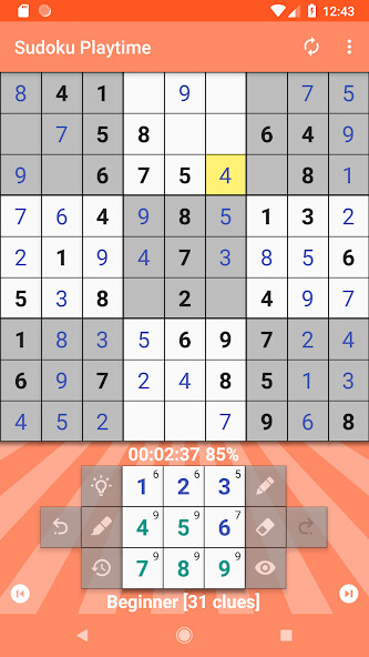 Run android online APK Sudoku Playtime from MyAndroid or emulate Sudoku Playtime using MyAndroid