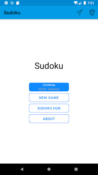 Run android online APK Sudoku - puzzle generator from MyAndroid or emulate Sudoku - puzzle generator using MyAndroid