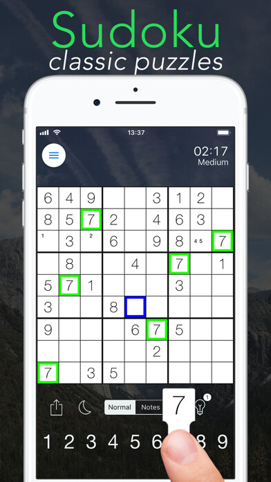 Emulate iPhone app Sudoku ~ classic puzzle game using MyAndroid Emulate iPhone app Sudoku ~ classic puzzle game using MyAndroid