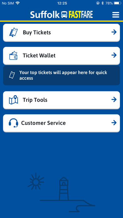 Emulate iPhone app Suffolk FastFare using MyAndroid