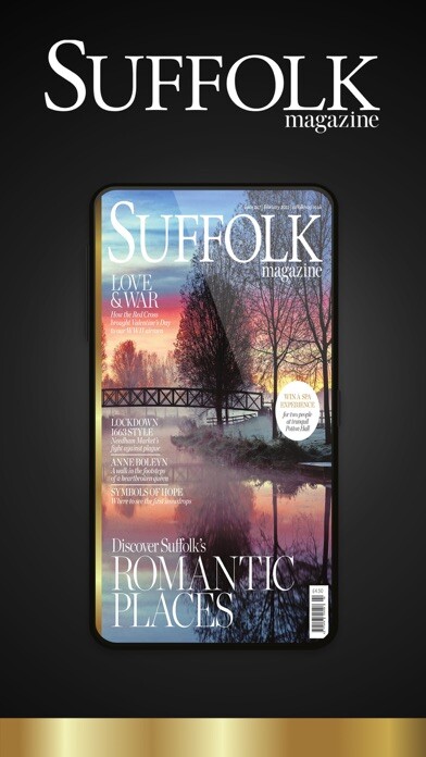 Emulate iPhone app Suffolk Magazine using MyAndroid