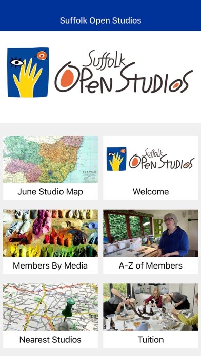 Emulate iPhone app Suffolk Open Studios 2023 using MyAndroid Emulate iPhone app Suffolk Open Studios 2023 using MyAndroid