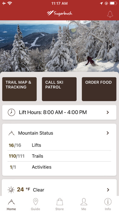 Emulate iPhone app Sugarbush Resort using MyAndroid Emulate iPhone app Sugarbush Resort using MyAndroid