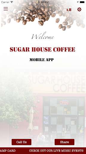 Run android online APK Sugar House Coffee - Utah from MyAndroid or emulate Sugar House Coffee - Utah using MyAndroid