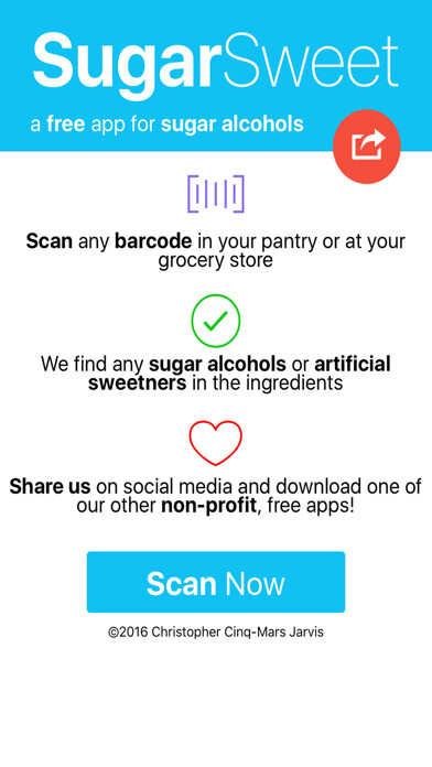 Emulate iPhone app SugarSweet using MyAndroid