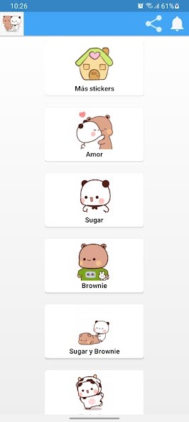 Run android online APK Sugar y Brownie Ositos Tiernos from MyAndroid or emulate Sugar y Brownie Ositos Tiernos using MyAndroid