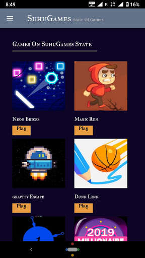 Run android online APK SuhuGames Online All Games from MyAndroid or emulate SuhuGames Online All Games using MyAndroid