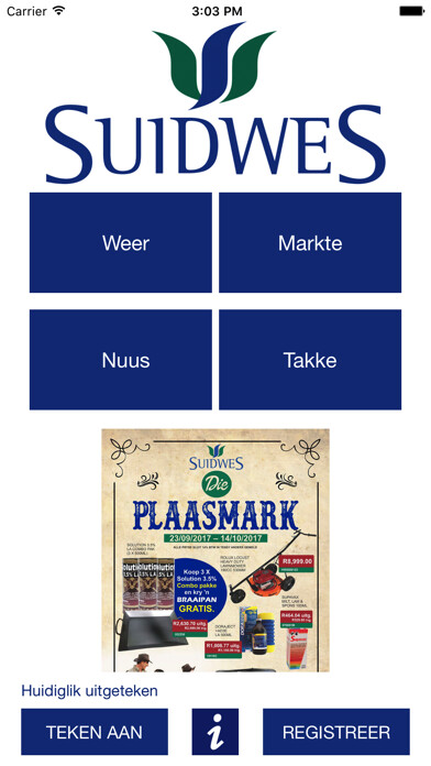 Emulate iPhone app Suidwes AFR using MyAndroid Emulate iPhone app Suidwes AFR using MyAndroid