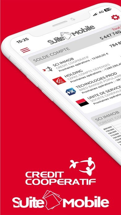 Emulate iPhone app Suite Mobile Crédit Coopératif using MyAndroid Emulate iPhone app Suite Mobile Crédit Coopératif using MyAndroid