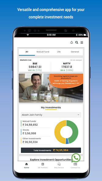 Run android online APK SUKHI FINASSETS from MyAndroid or emulate SUKHI FINASSETS using MyAndroid