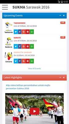 Emulate Android APK Sukma Sarawak 2016 Official Emulate Android APK Sukma Sarawak 2016 Official
