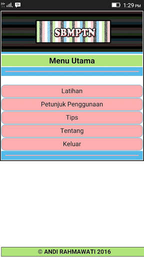Emulate Android APK Sukses SBMPTN