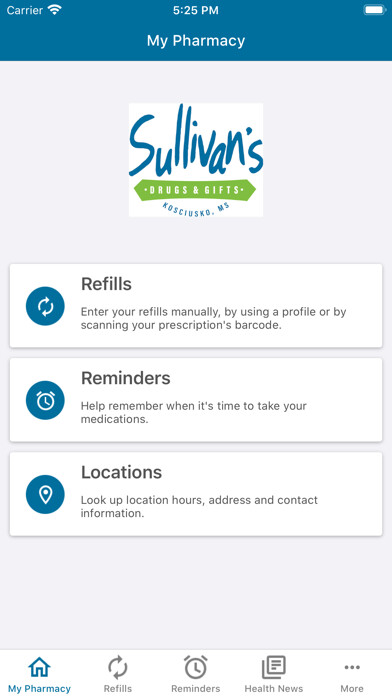 Emulate iPhone app Sullivans Discount Drugs using MyAndroid Emulate iPhone app Sullivans Discount Drugs using MyAndroid