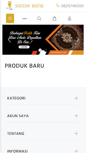 Run android online APK Sultan Batik from MyAndroid or emulate Sultan Batik using MyAndroid