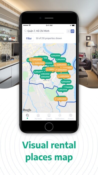 Emulate iPhone app Sumica - Renting, Recruiting using MyAndroid
