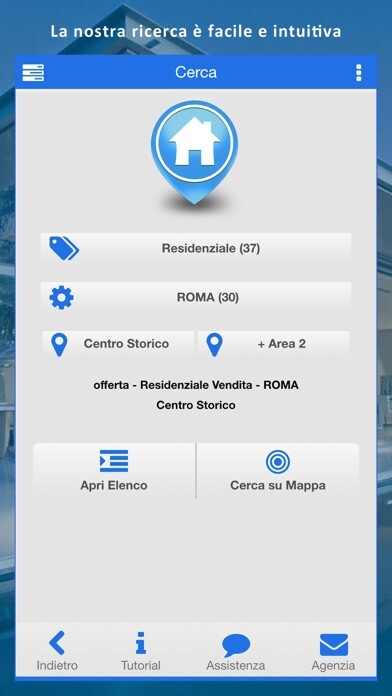 Emulate iPhone app Su misura Borghi Sabini using MyAndroid Emulate iPhone app Su misura Borghi Sabini using MyAndroid