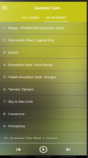 Run android online APK Summer Cem Songs 2020 Without internet from MyAndroid or emulate Summer Cem Songs 2020 Without internet using MyAndroid