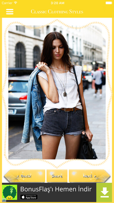 Emulate iPhone app Summer Cloth Style using MyAndroid