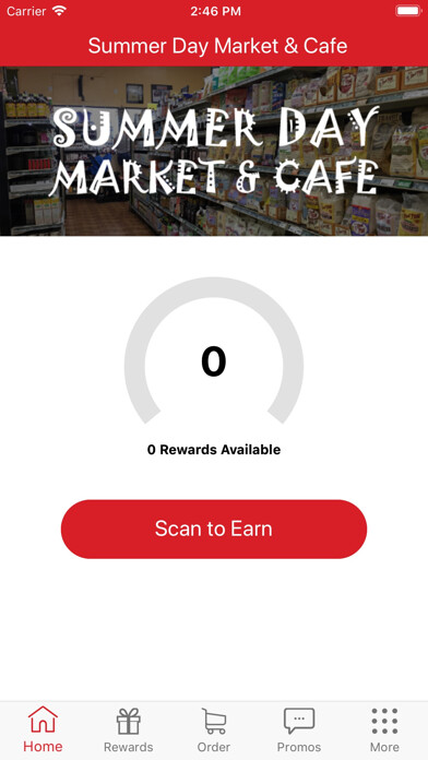 Emulate iPhone app Summer Day Rewards using MyAndroid