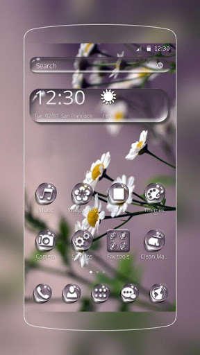 Emulate Android APK Summer Flower Life Launcher