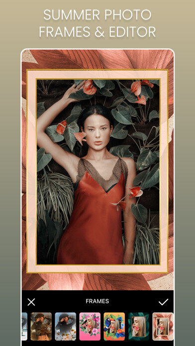 Emulate iPhone app Summer Frames & Photo Blur using MyAndroid