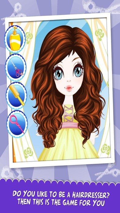 Emulate iPhone app Summer Hair – Hairdresser game for girls using MyAndroid
