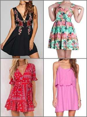 Emulate Android APK Summer Mini Dress