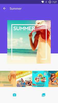 Emulate Android APK Summer Photo Frame for PicGrid