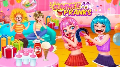 Emulate iPhone app Summer Pranks - BFF Prank War using MyAndroid