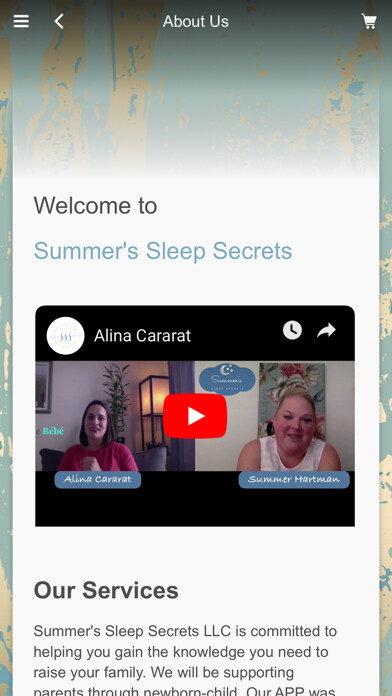 Emulate iPhone app Summer Sleep Secrets using MyAndroid