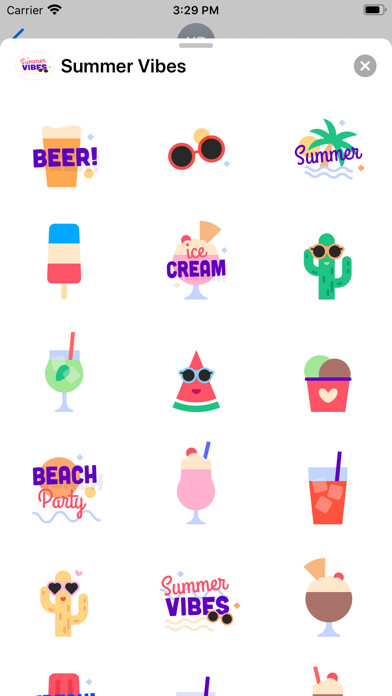 Emulate iPhone app Summer Vibe using MyAndroid