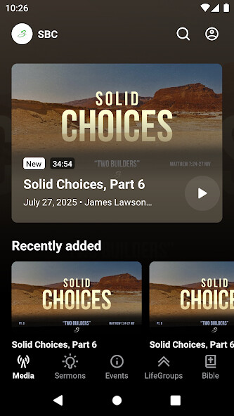 Run android online APK Summerville Baptist from MyAndroid or emulate Summerville Baptist using MyAndroid