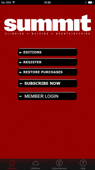 Emulate iPhone app Summit Magazine - BMC using MyAndroid