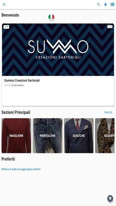 Emulate iPhone app Summo Creazioni Sartoriali using MyAndroid Emulate iPhone app Summo Creazioni Sartoriali using MyAndroid