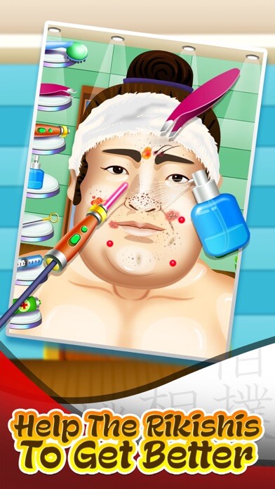 Emulate iPhone app Sumo ER Emergency Doctor - Surgery Simulator & Salon Spa Care Kids Games 2! using MyAndroid