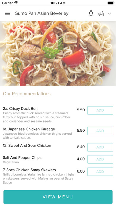 Emulate iPhone app Sumo Pan Asian Beverley using MyAndroid Emulate iPhone app Sumo Pan Asian Beverley using MyAndroid