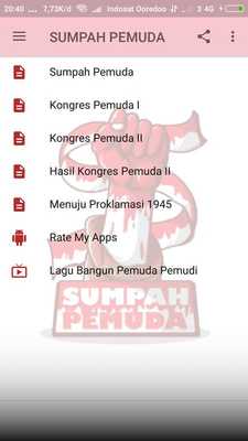 Emulate Android APK Sumpah Pemuda