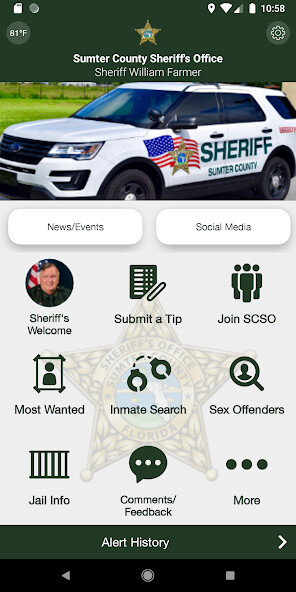 Run android online APK Sumter County Sheriff (FL) from MyAndroid or emulate Sumter County Sheriff (FL) using MyAndroid