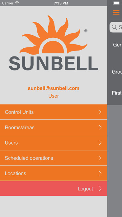 Emulate iPhone app Sunbell Ai-sun using MyAndroid