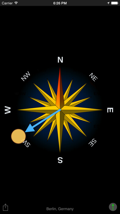 Emulate iPhone app Sun Compass App using MyAndroid Emulate iPhone app Sun Compass App using MyAndroid