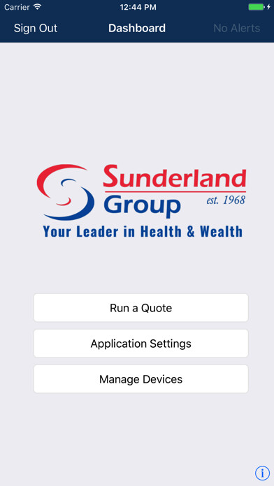 Emulate iPhone app Sunderland Group Quoting Tools using MyAndroid Emulate iPhone app Sunderland Group Quoting Tools using MyAndroid